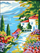 Chalet - A Collection d'Art Tapestry Canvas