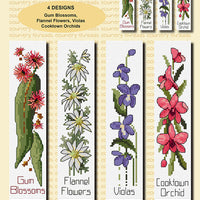 Australian Bookmarks 2 - A Country Threads Cross Stitch Chart