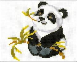 Panda - A RIOLIS cross stitch Kit