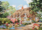 country cottage - a collection d'art tapestry canvas