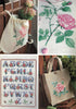 garden roses - dmc cross stitch publication