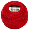 dmc perle cotton no.8 in various colours red 666