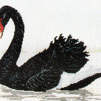 black swan - a ross originals cross stitch chart