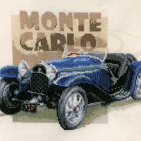 bugatti monte carlo - a vervaco cross stitch kit