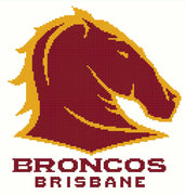 Brisbane Broncos Stitched Logo