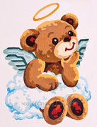 Angel Bear - A Collection d'Art Tapestry Canvas