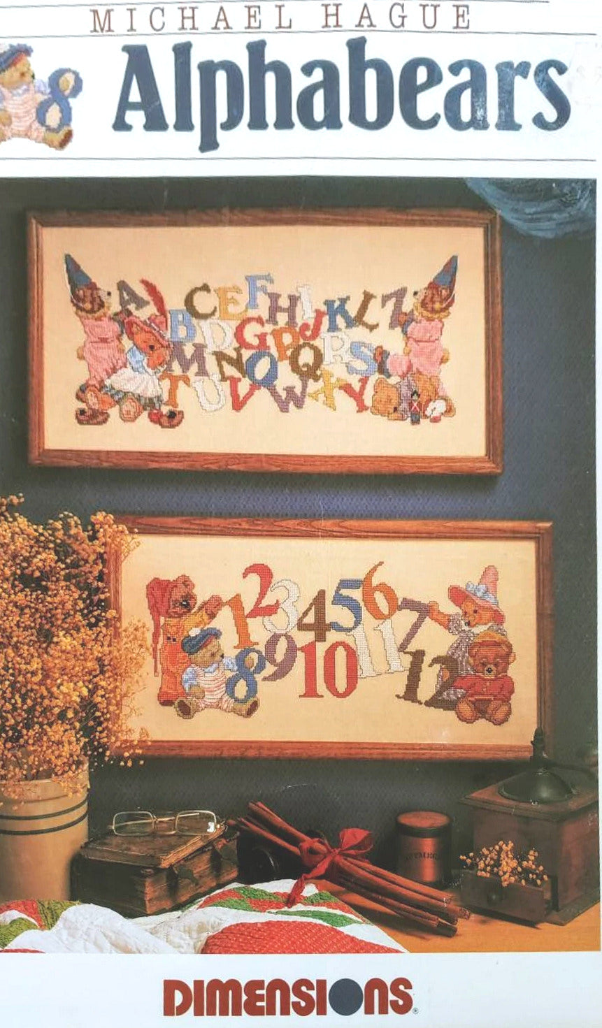 Alphabears - a Dimensions counted cross stitch booklet