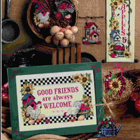 Welcome Friends - a Dimensions counted cross stitch chart