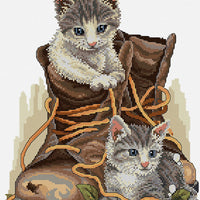 Puss in Boots - A Country Threads Cross Stitch Chart