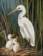 Egret - A Country Threads Cross Stitch Chart