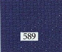 16 count Aida Fabric from Zweigart - Navy Blue