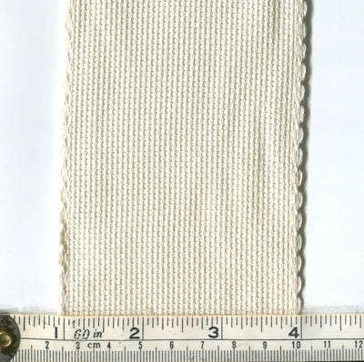 14 count aida band 8cm wide by zweigart - ecru