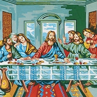 the last supper - a collection d'art tapestry canvas
