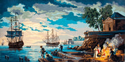 setting sail - a collection d'art tapestry canvas