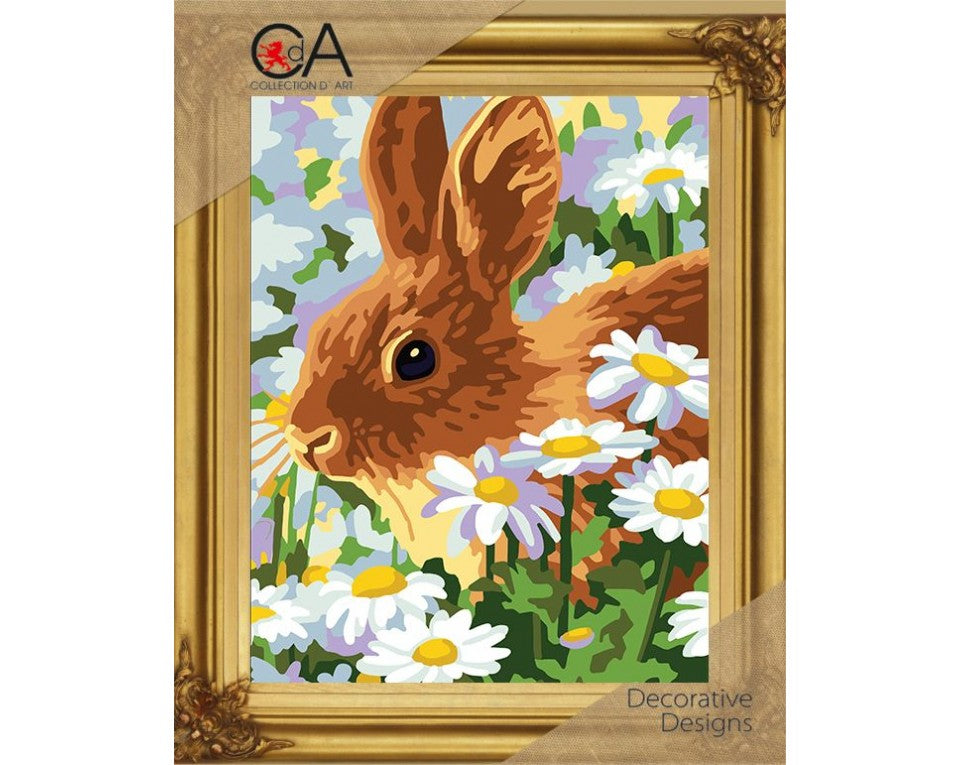rabbit - a collection d'art needlepoint tapestry kit
