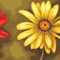 gerberas - a collection d'art tapestry canvas