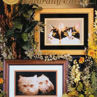 naturally cats ii - a cross my heart cross stitch booklet