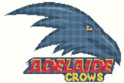 adelaide crows afl cross stitch design