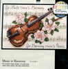 music is harmony - a dimensions counted cross stitch kit