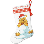 pooh christmas stocking - a dimensions cross stitch kit