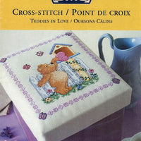 teddies in love - dmc cross stitch publication