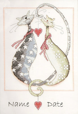 purrfect - a design works counted cross stitch kit