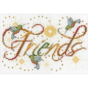friends - a design works counted cross stitch kit