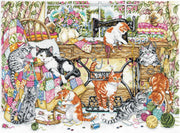 sew many cats - a design works counted cross stitch kit