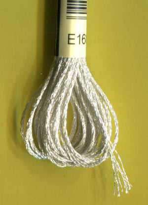 DMC E168 Silver - Light Effects Embroidery Floss