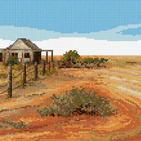 sunburnt country - a country threads cross stitch chart booklet