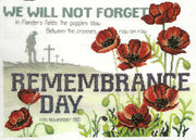 remembrance day - a country threads counted cross stitch chart booklet