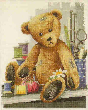 thread bear - a country threads cross stitch chart booklet