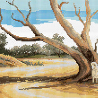 the drought - a country threads cross stitch chart booklet