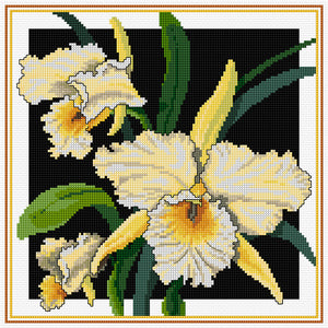golden catts - a counted cross stitch chart from country threads
