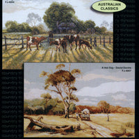 australian classics - a country threads cross stitch booklet