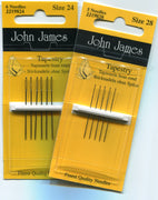 john james cross stitch/tapestry needles