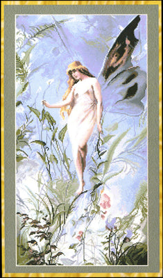 lily fairy - a kustom krafts cross stitch chart