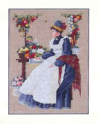 county fair - a lavender and lace cross stitch pattern