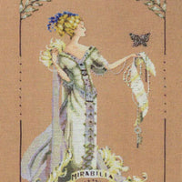 lady mirabilia - a mirabilia cross stitch chart md158