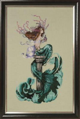 mermaid perfume - a mirabilia cross stitch chart md173