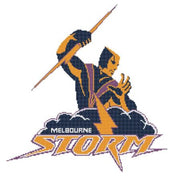 melbourne storm nrl logo cross stitch design