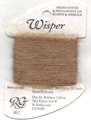 w90 rainbow gallery wisper thread