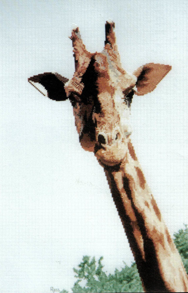 giraffe - a ross originals cross stitch chart