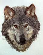 wolf - a ross originals cross stitch chart