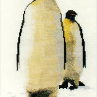king penguin - a ross originals cross stitch chart