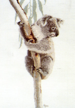koala - a ross originals cross stitch chart