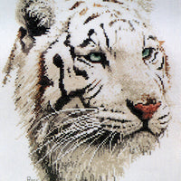 white tiger - a ross originals cross stitch chart