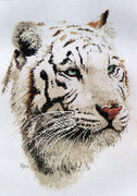 white tiger - a ross originals cross stitch chart