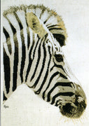 zebra - a ross originals cross stitch chart
