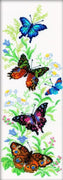 butterflies and flowers m147 - an rto cross stitch kit